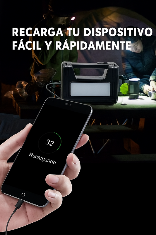 X - Kit Solar Emergencia 5V