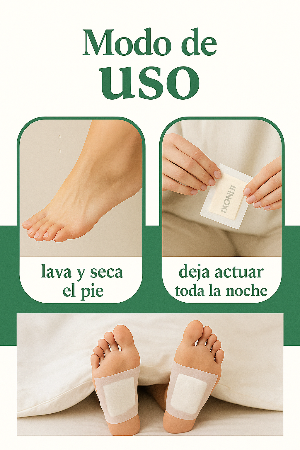 ✨ 100 parches Desintoxicante Kinoki: ¡Tu cuerpo más limpio y ligero mientras duermes!