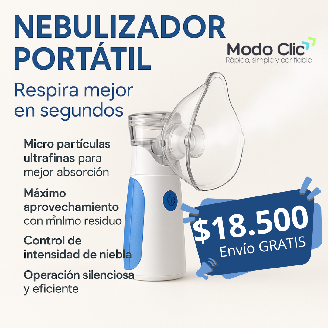 Nebulizador portátil familiar