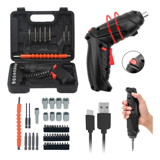 🔧✨ ¡El destornillador inalámbrico que hará tu vida más fácil! ✨🔧