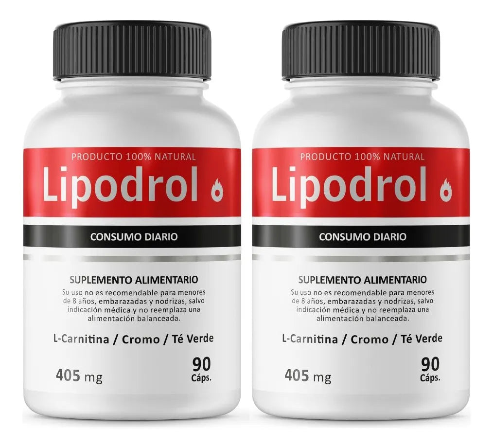 2 Lipodrol + Plan 30 Días en Gotas (Té Guaraní)