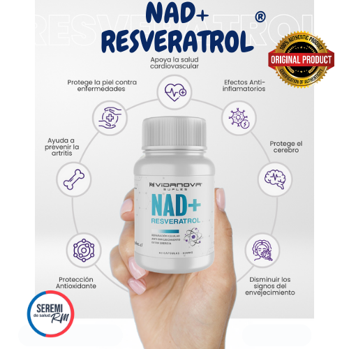 SÚPER OFERTA PACK X 3 NAD + RESVERATROL